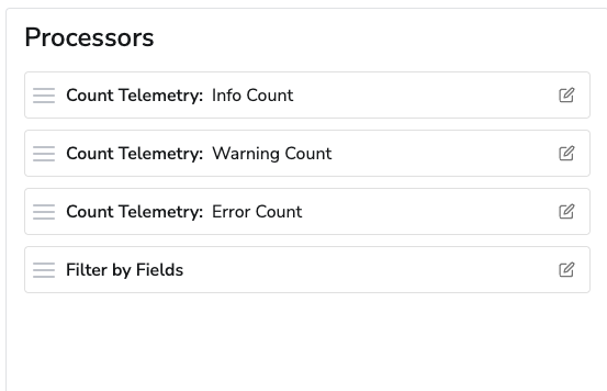 Logs To Metric Processors