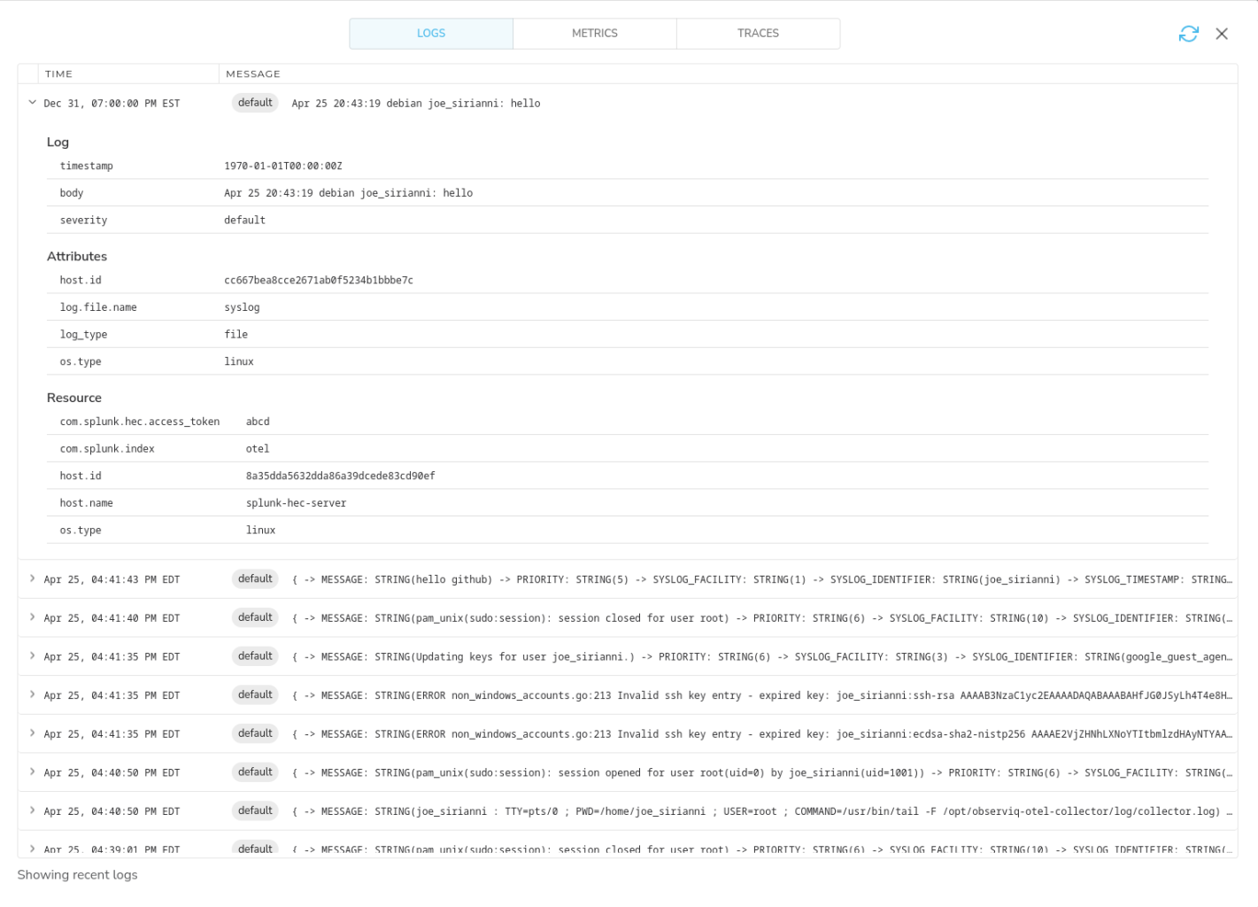 Honeycomb Docs - Splunk (HEC) - image 2