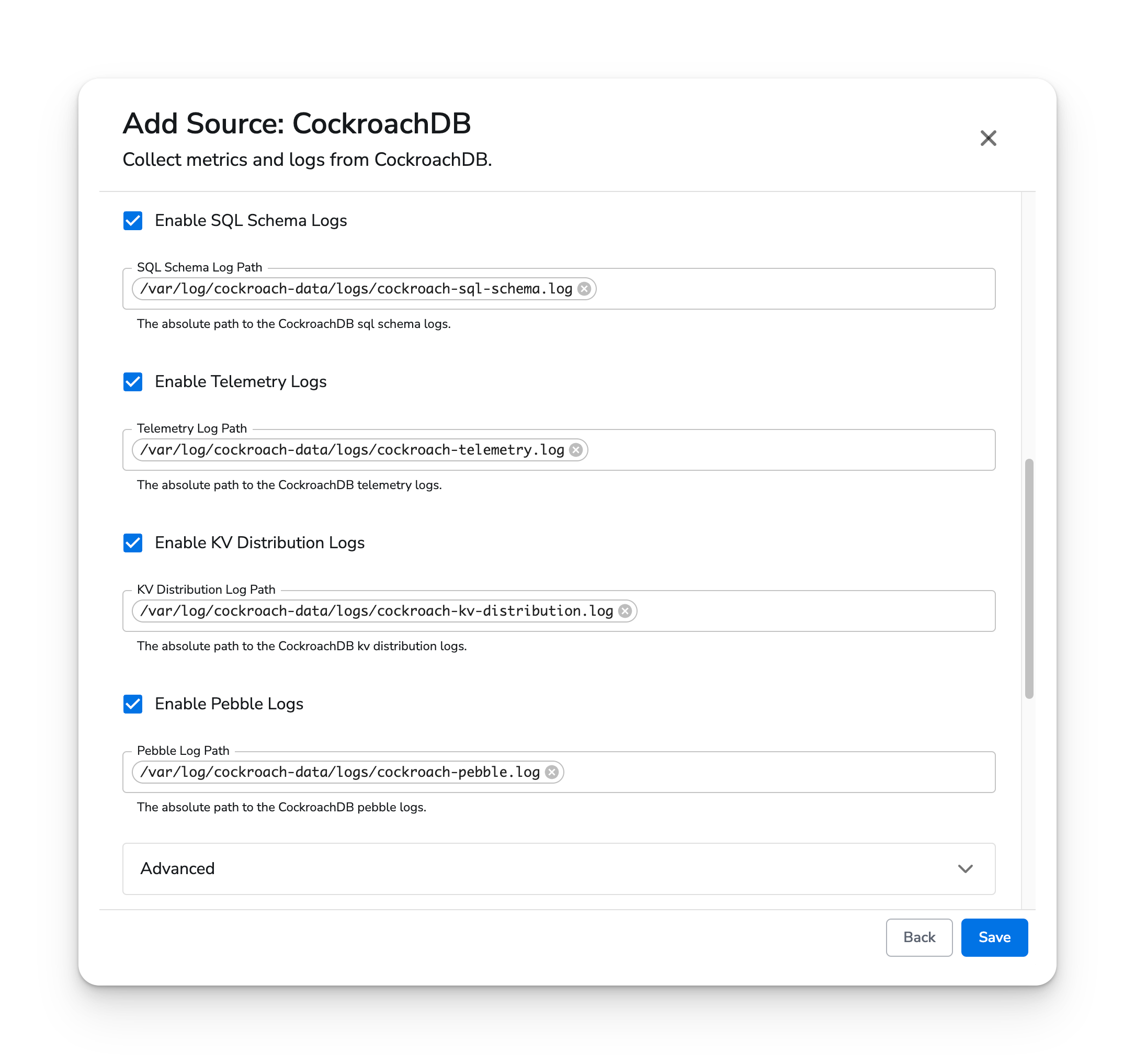 Honeycomb Docs - CockroachDB -2