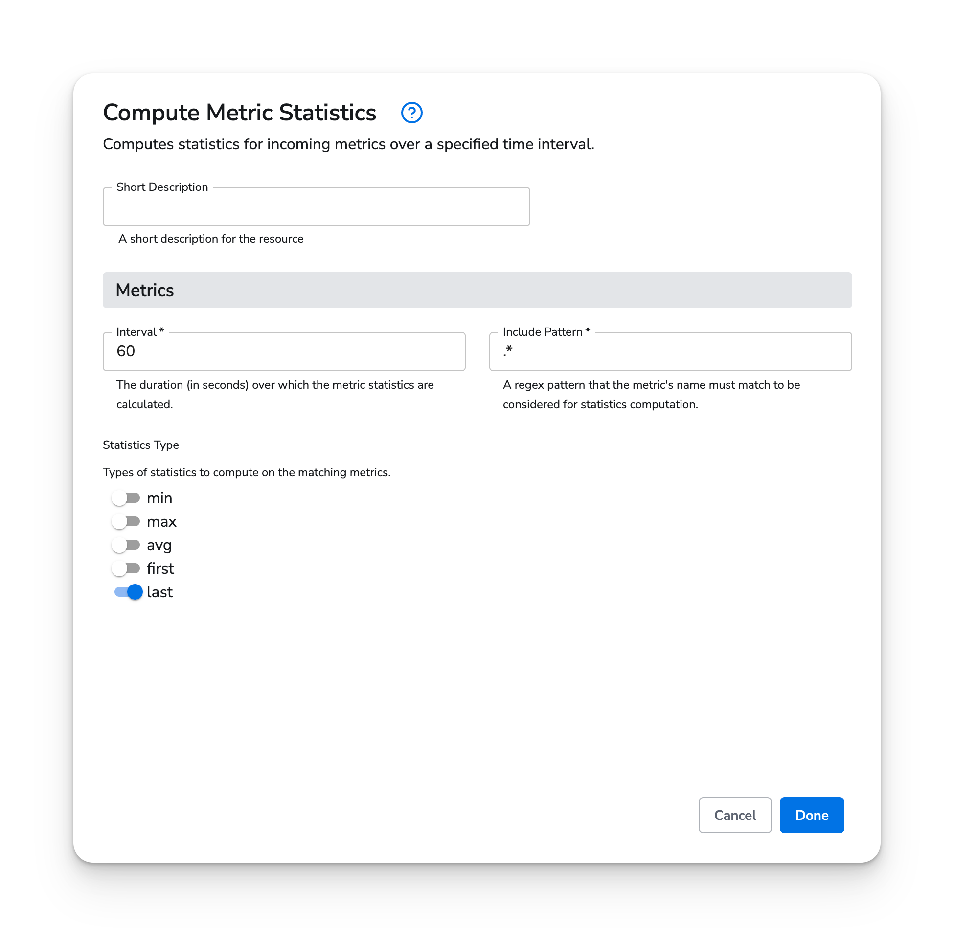 Honeycomb Docs - Metric Statistics - image 2