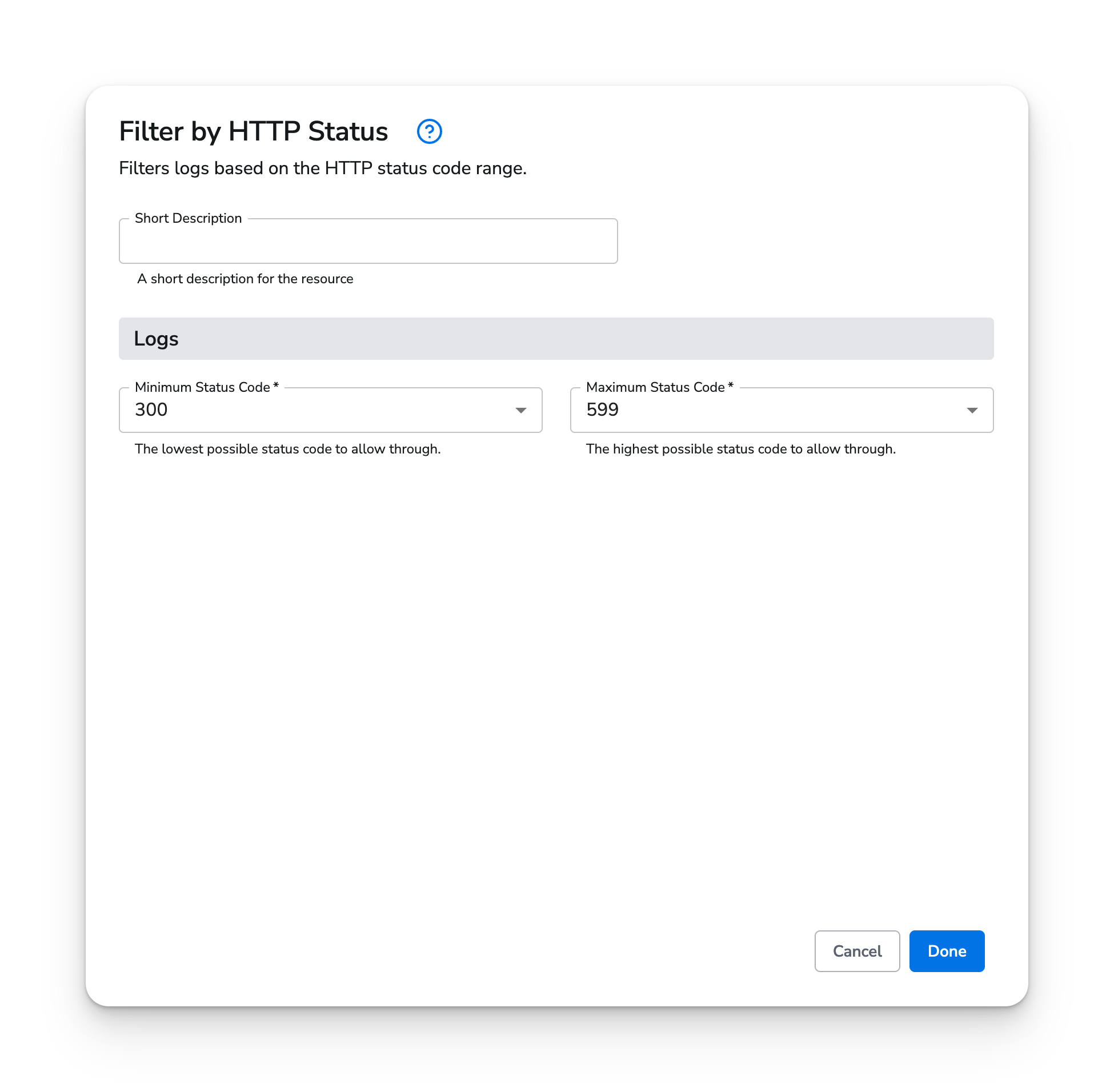 Honeycomb Docs - Filter HTTP Status - image 1