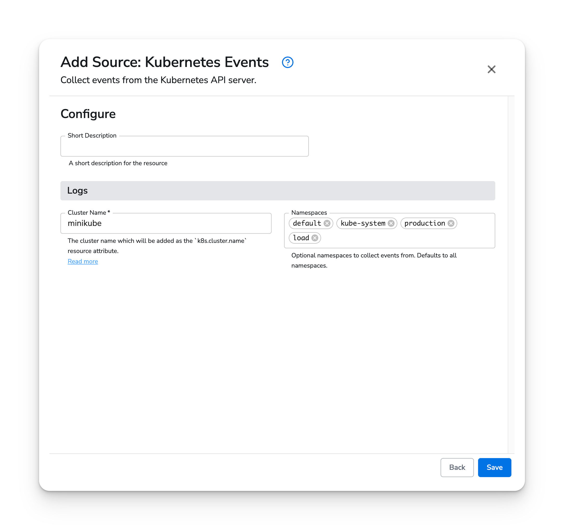 Honeycomb Docs - Kubernetes Cluster Events - image 1