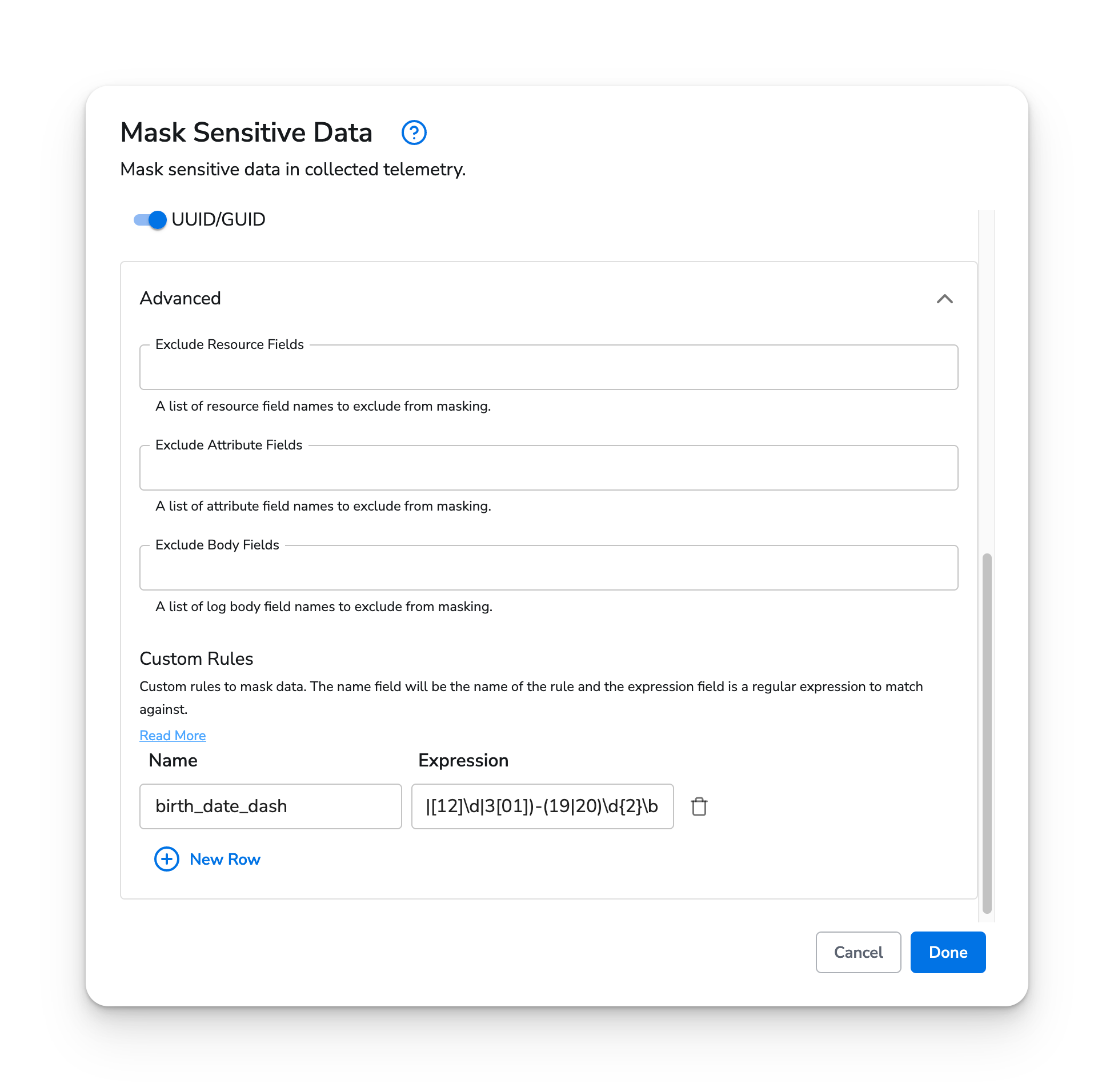 Honeycomb Docs - Mask Sensitive Data - image 2