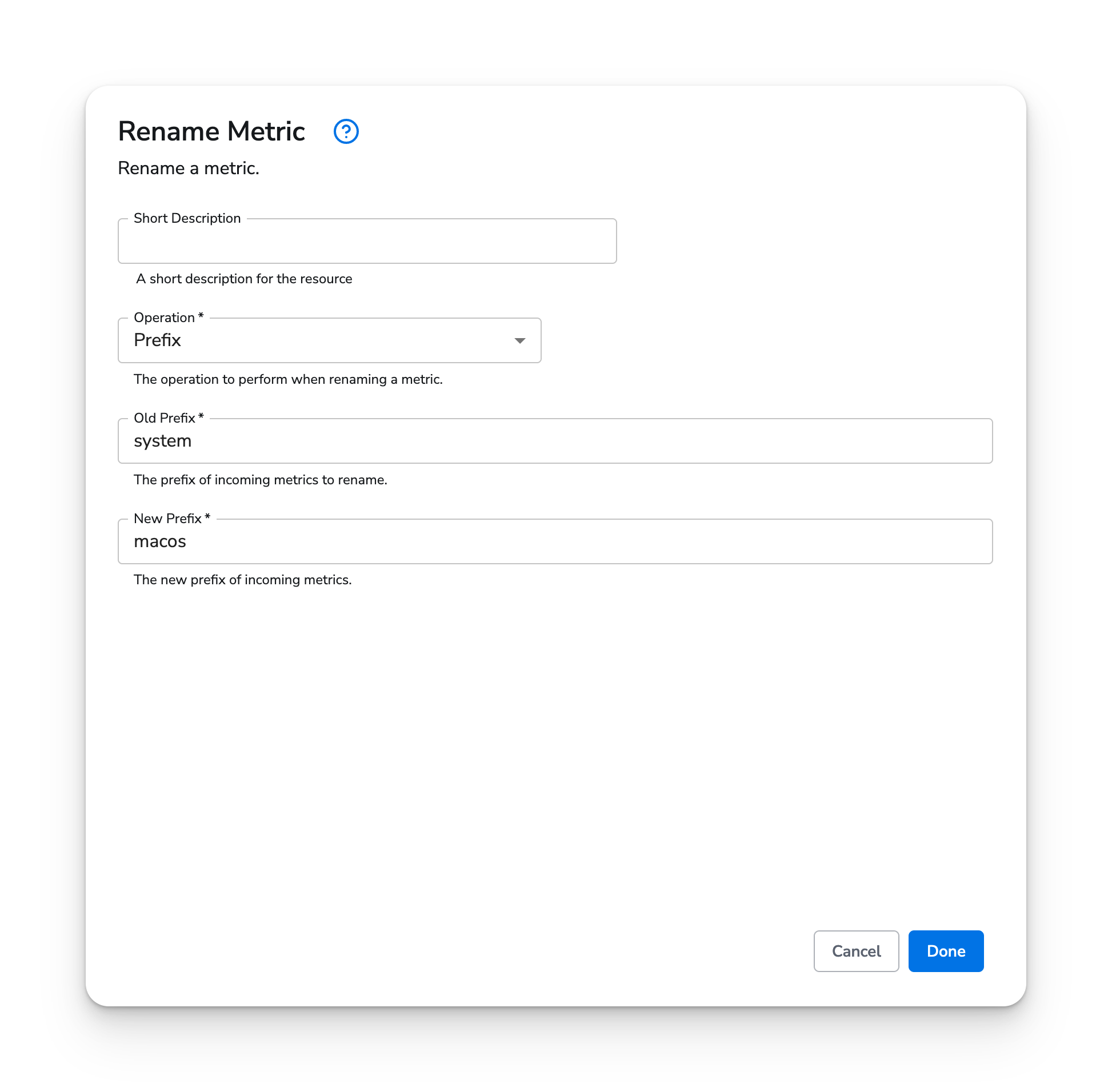 Honeycomb Docs - Rename Metric - image 2