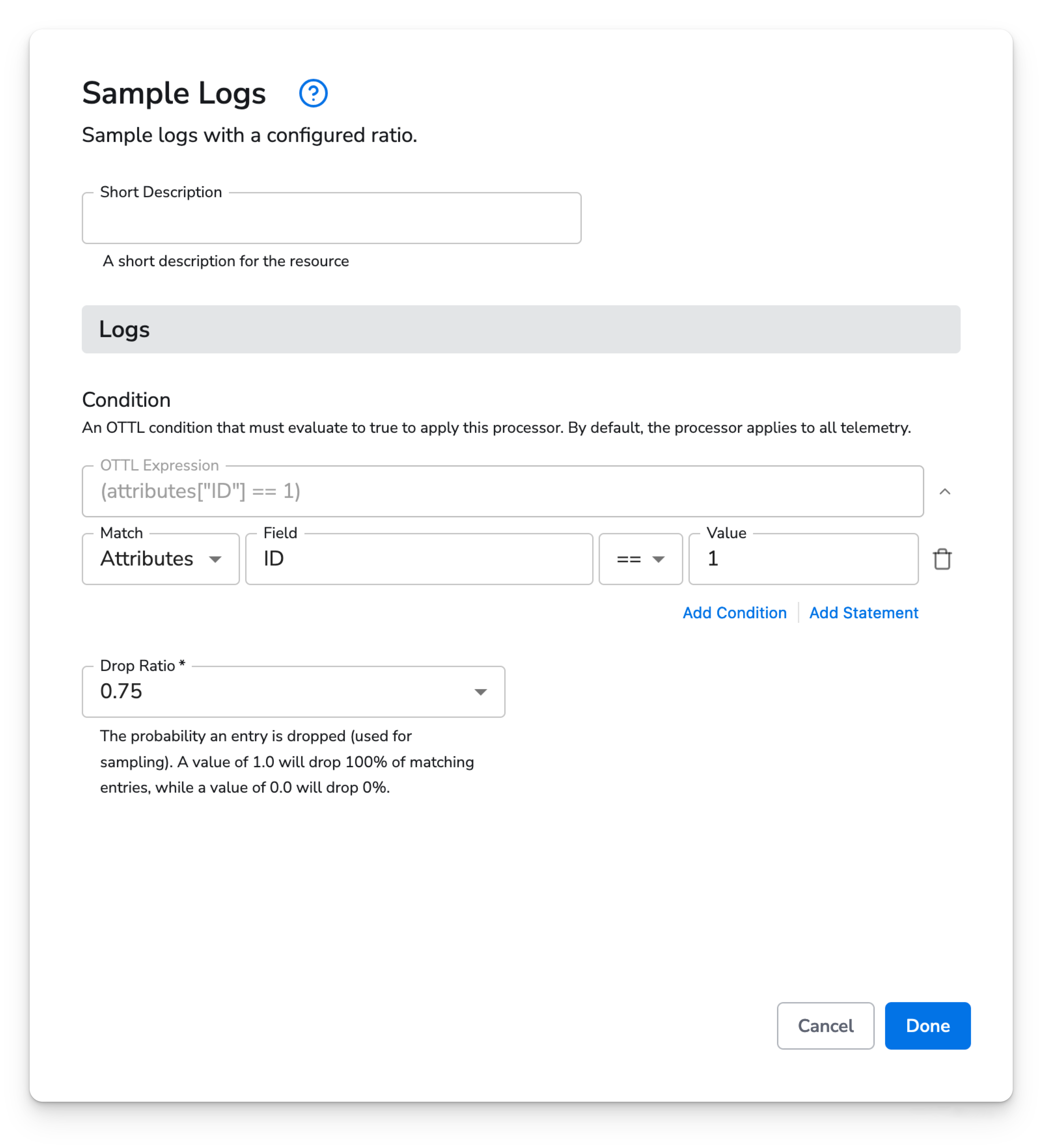 Honeycomb Docs - Log Sampling - image 1