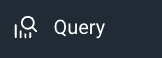 Screenshot of Query icon present in the left navigation menu